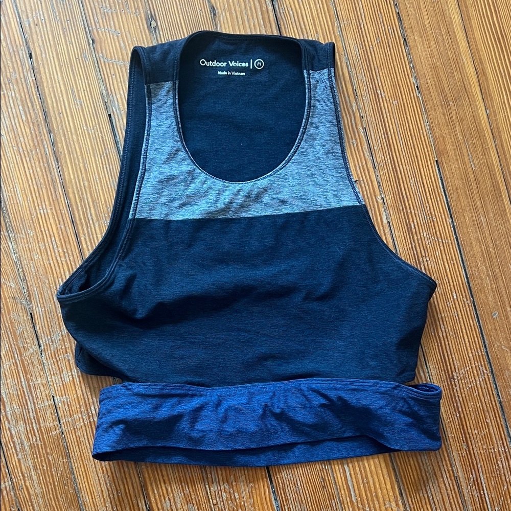 Outdoor Voices Tri-Tone Athletic Tank